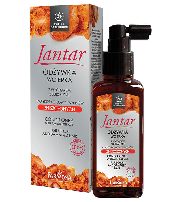 jantar odżywka do włosów zniszczonych spray 100 ml