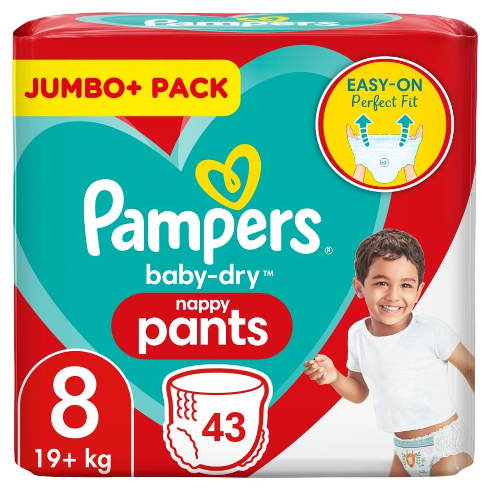 tesco pampers pants