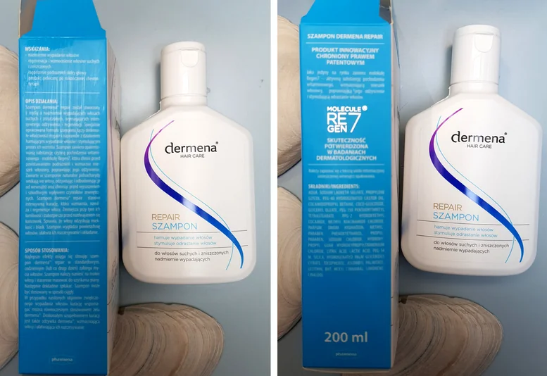 szampon dermena hair care opinie