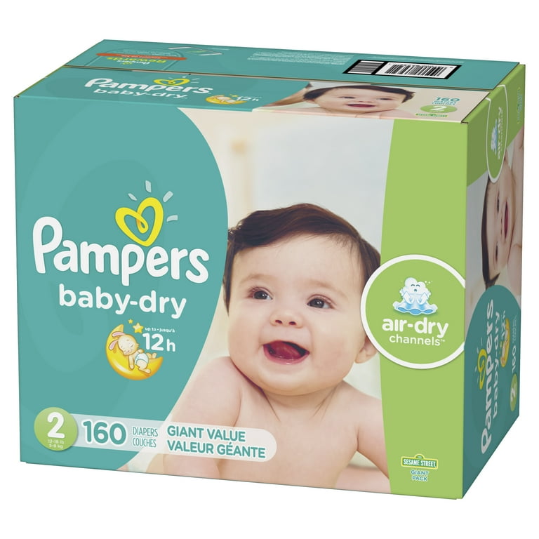 pampers 2 giant pack