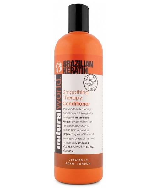 natural world brazilian keratin conditioner wygładzająca odżywka do włosów