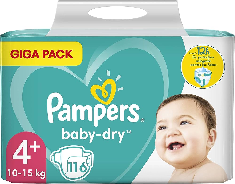 pieluchy pampers białe