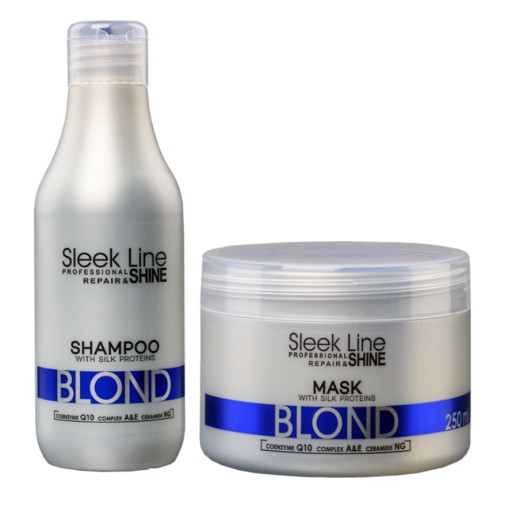 sleek line szampon blond allegro