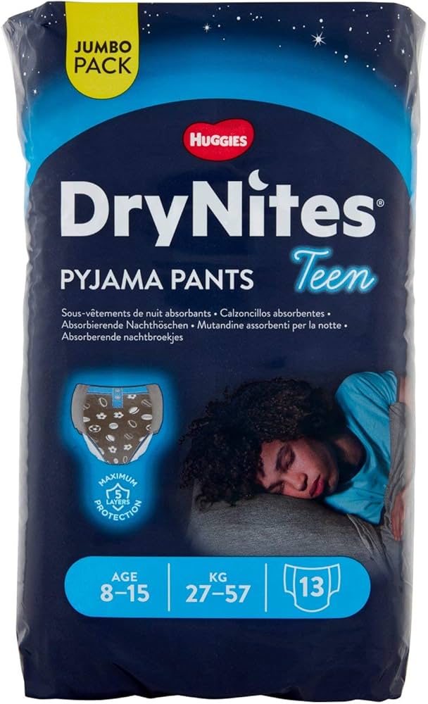 huggies drynites dla chłopców 8-15 lat