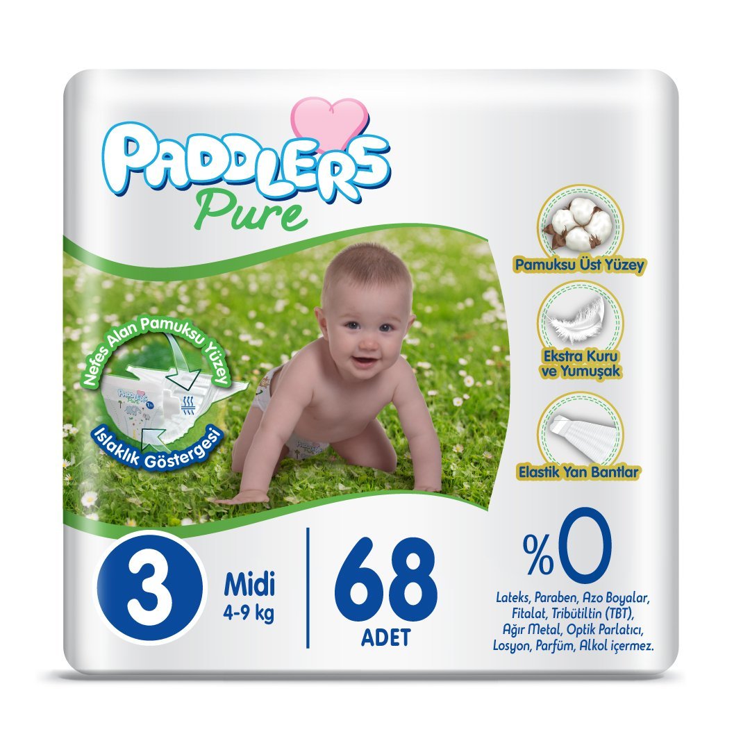 pampers pure 3 numara