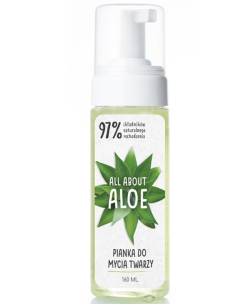 all about aloe pianka do mycia twarzy