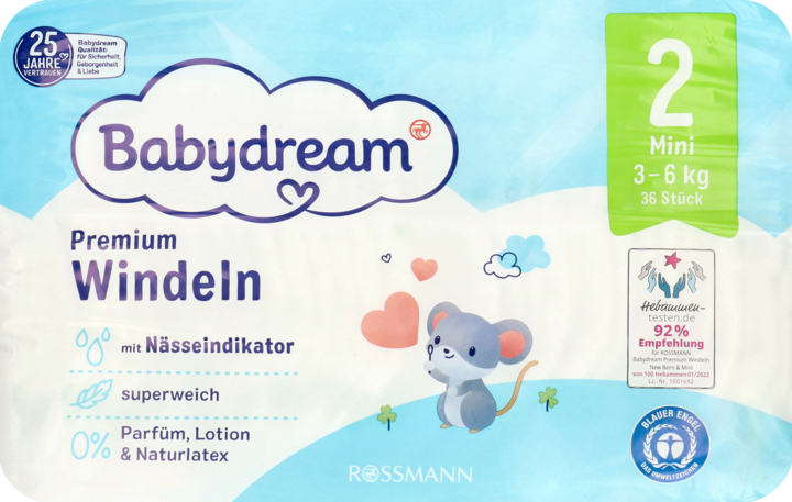 babydream 2 pieluchy