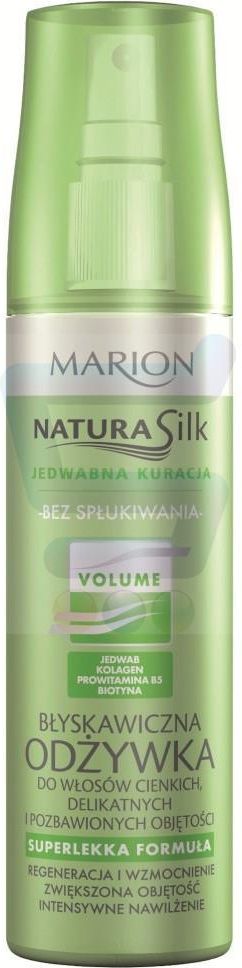 marion natura silk odżywka do włosów cienkich delikatnych