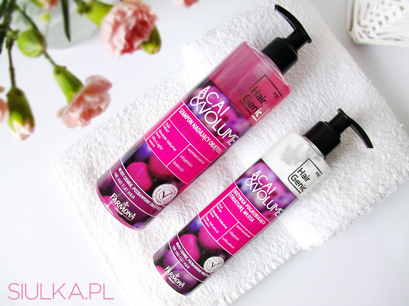 farmona hair genic acai-volume szampon nadający objętość skład