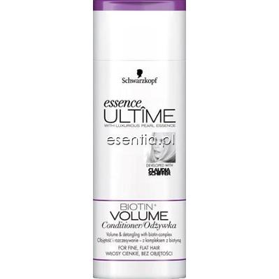 odżywka do włosów schwarzkopf essence ultime