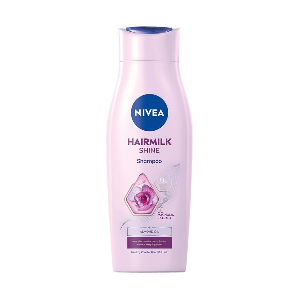 nivea hairmilk szampon wizaż włosy matowe