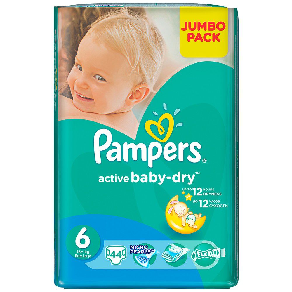 pampers active baby 6 extra large