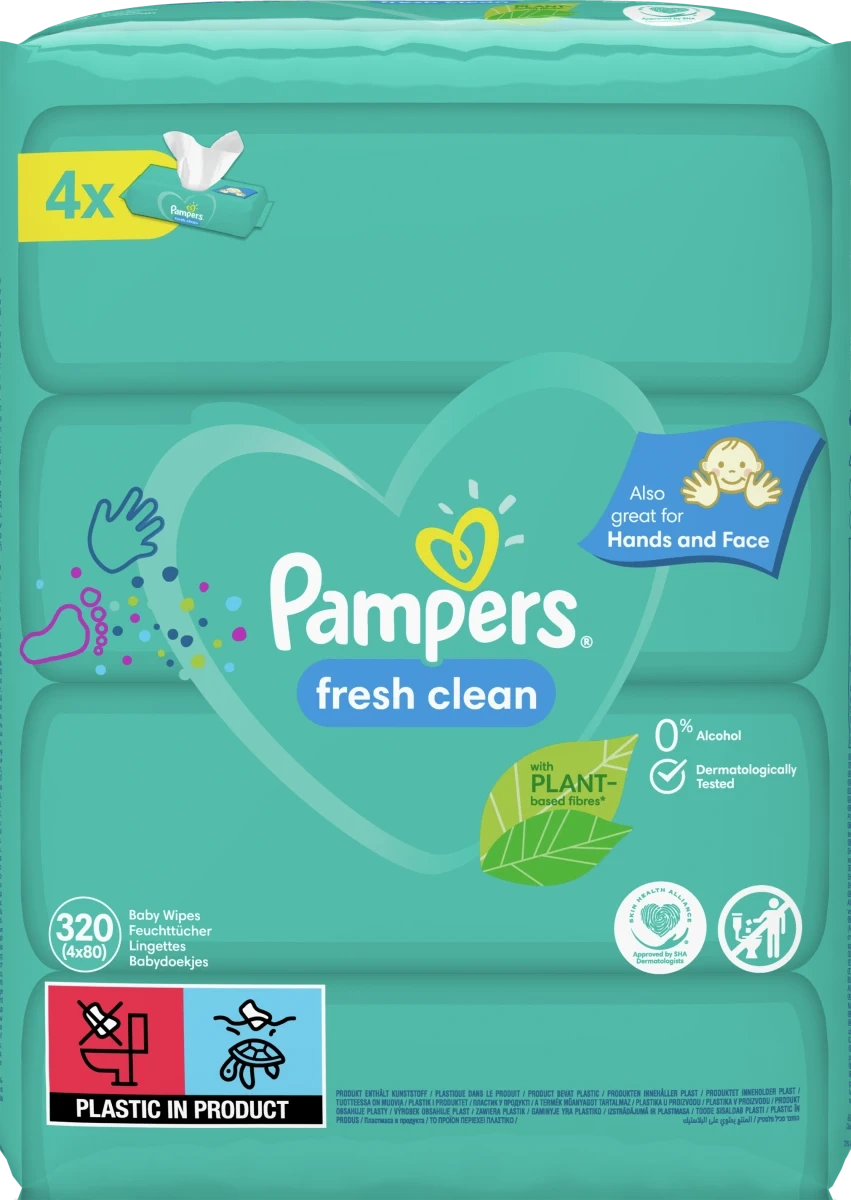 chusteczki pampers complete clean