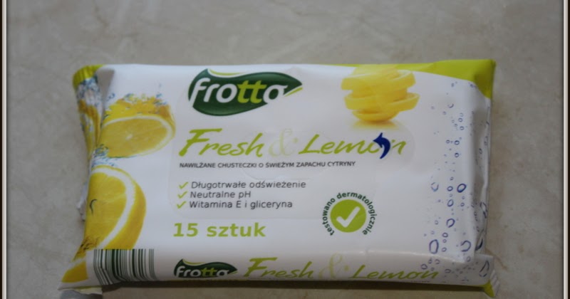 nawilżane chusteczki frotto