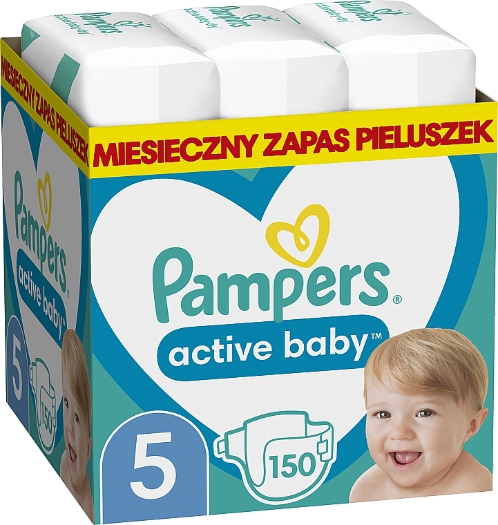 pampers active baby 5 150