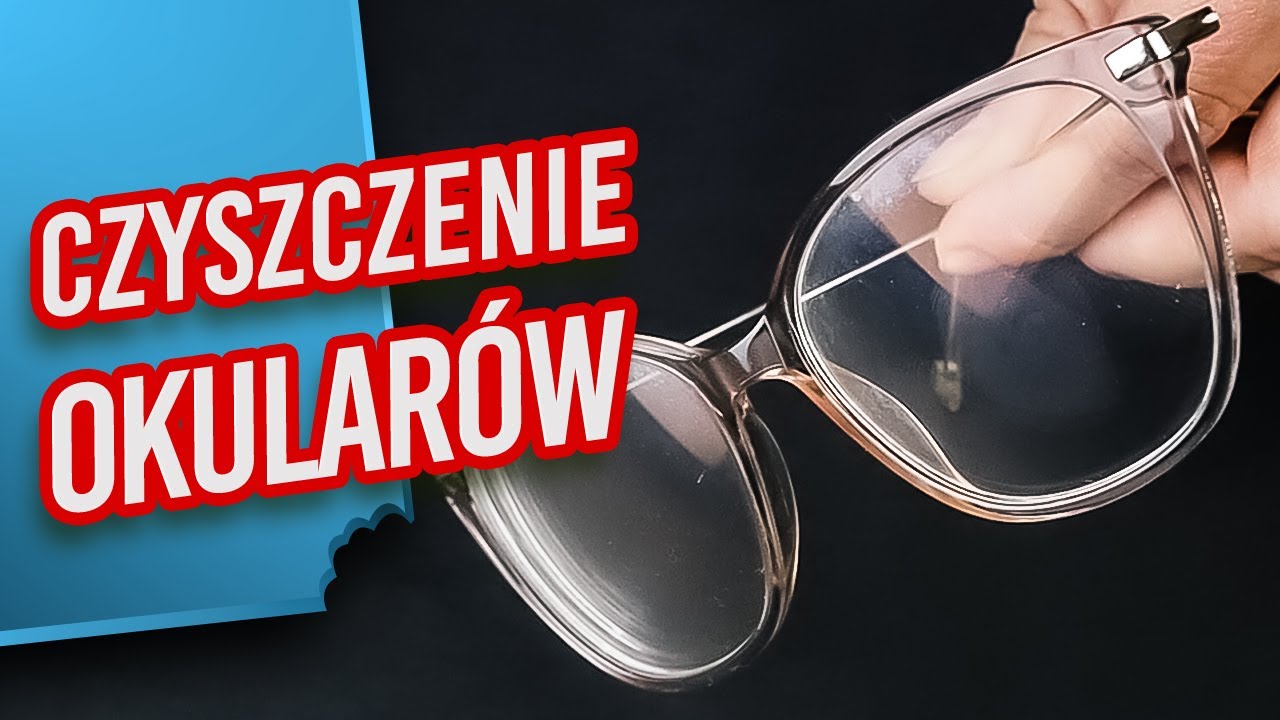 jak zmyć lakier do włosów z okularów