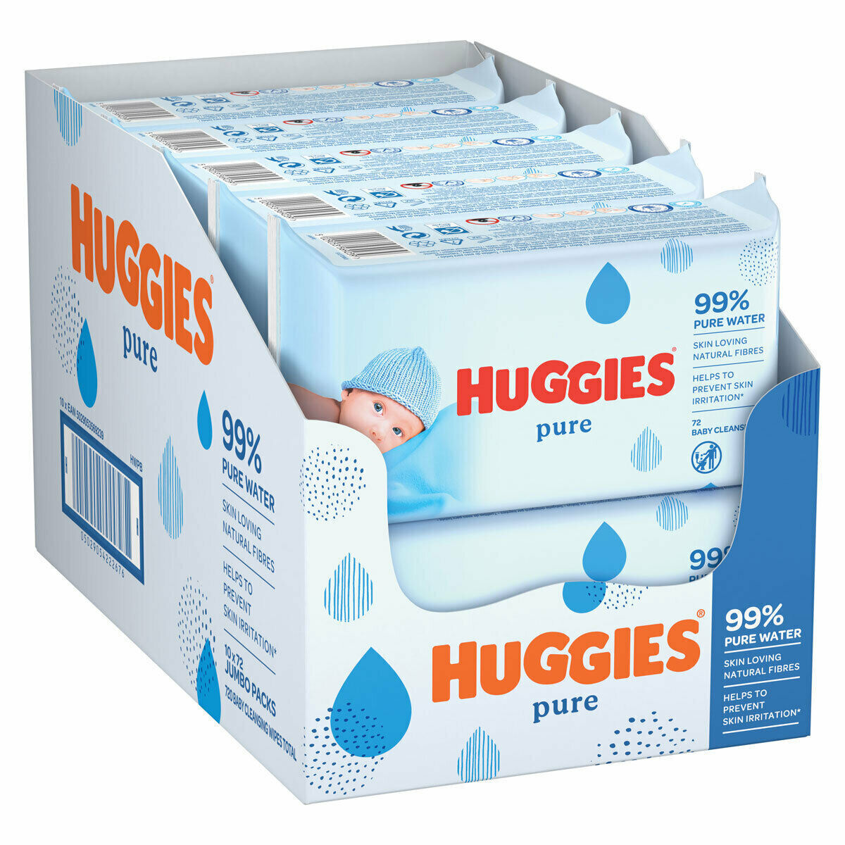 huggies 99 watet chusteczki nawilzane