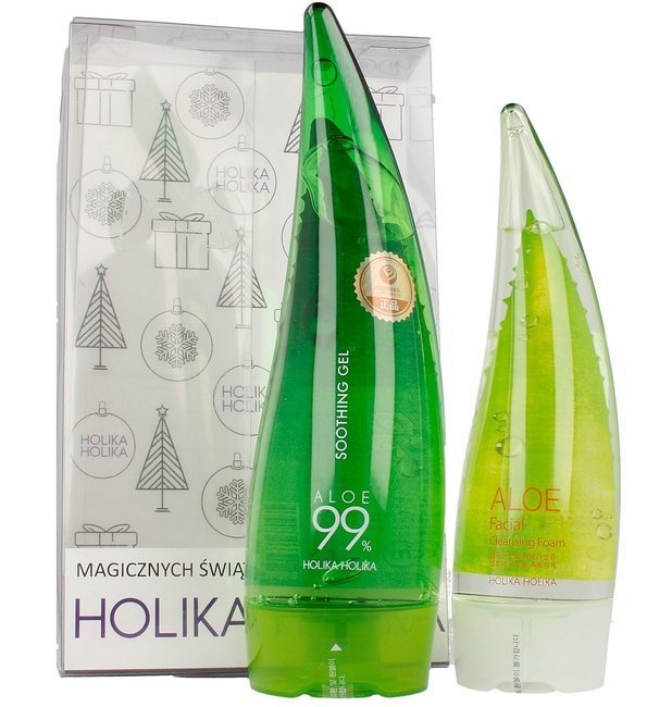 holika holika aloe żel pianka do mycia twarzy