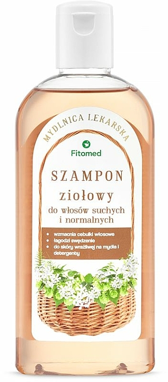 fitomed szampon ziołowy do włosów ciemnych