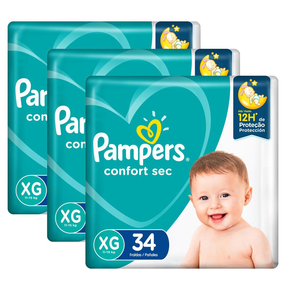 fralda pampers carrefour