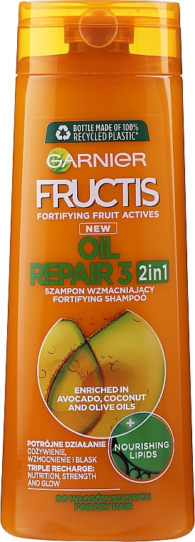 garnier szampon oil repair 2 w 1