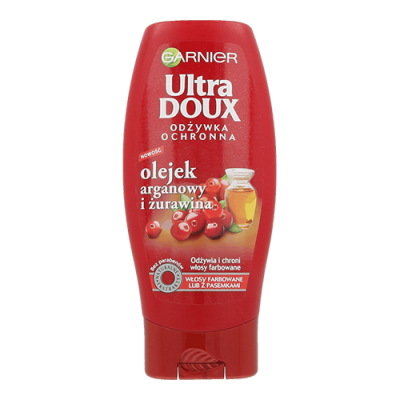 garnier ultra doux żurawina i olejek arganowy szampon ochronny wizaz