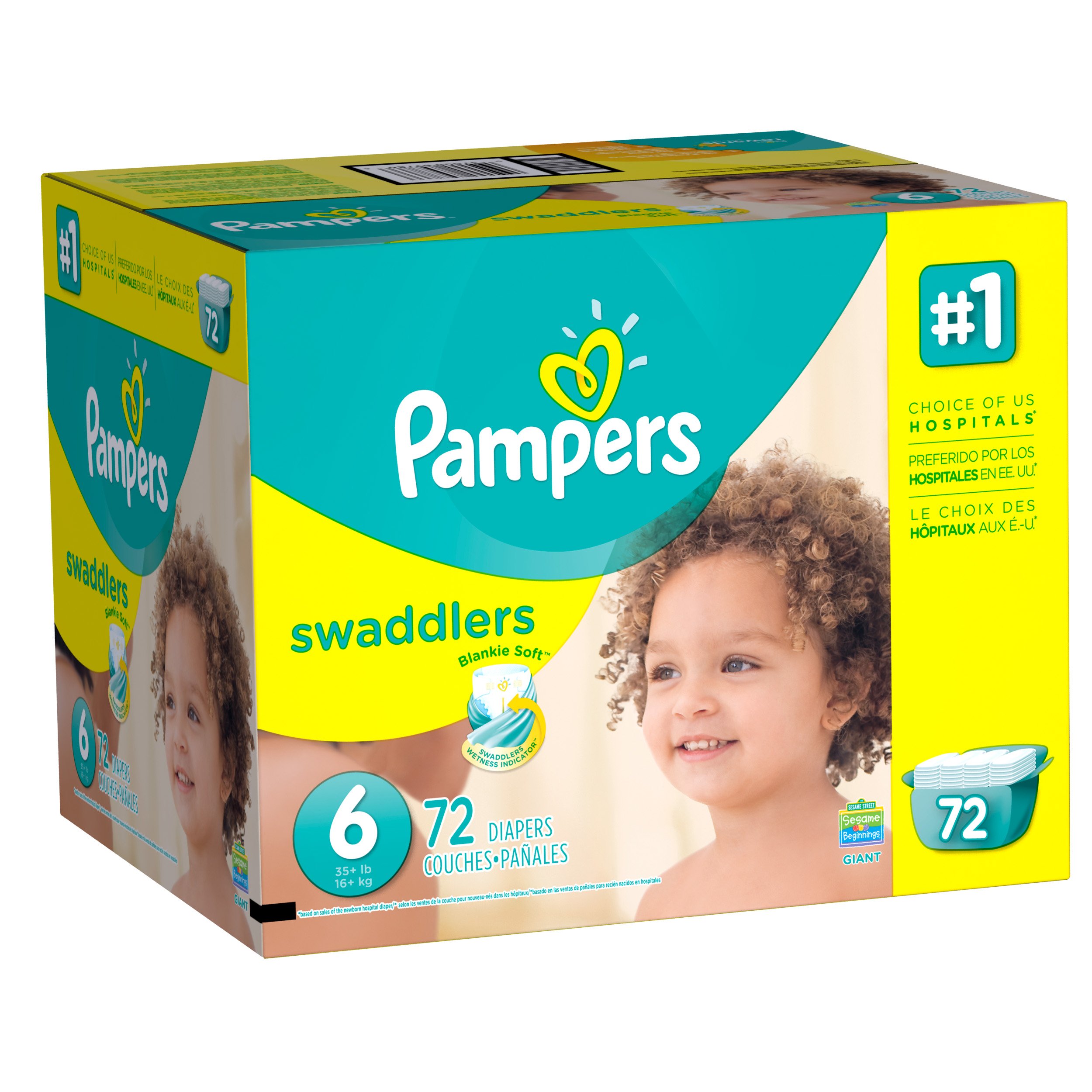 giant pack pampers 6