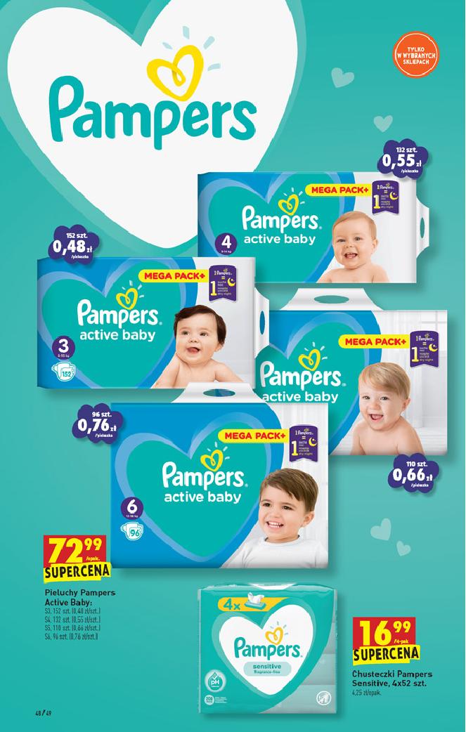 giant pack pampers biedronka