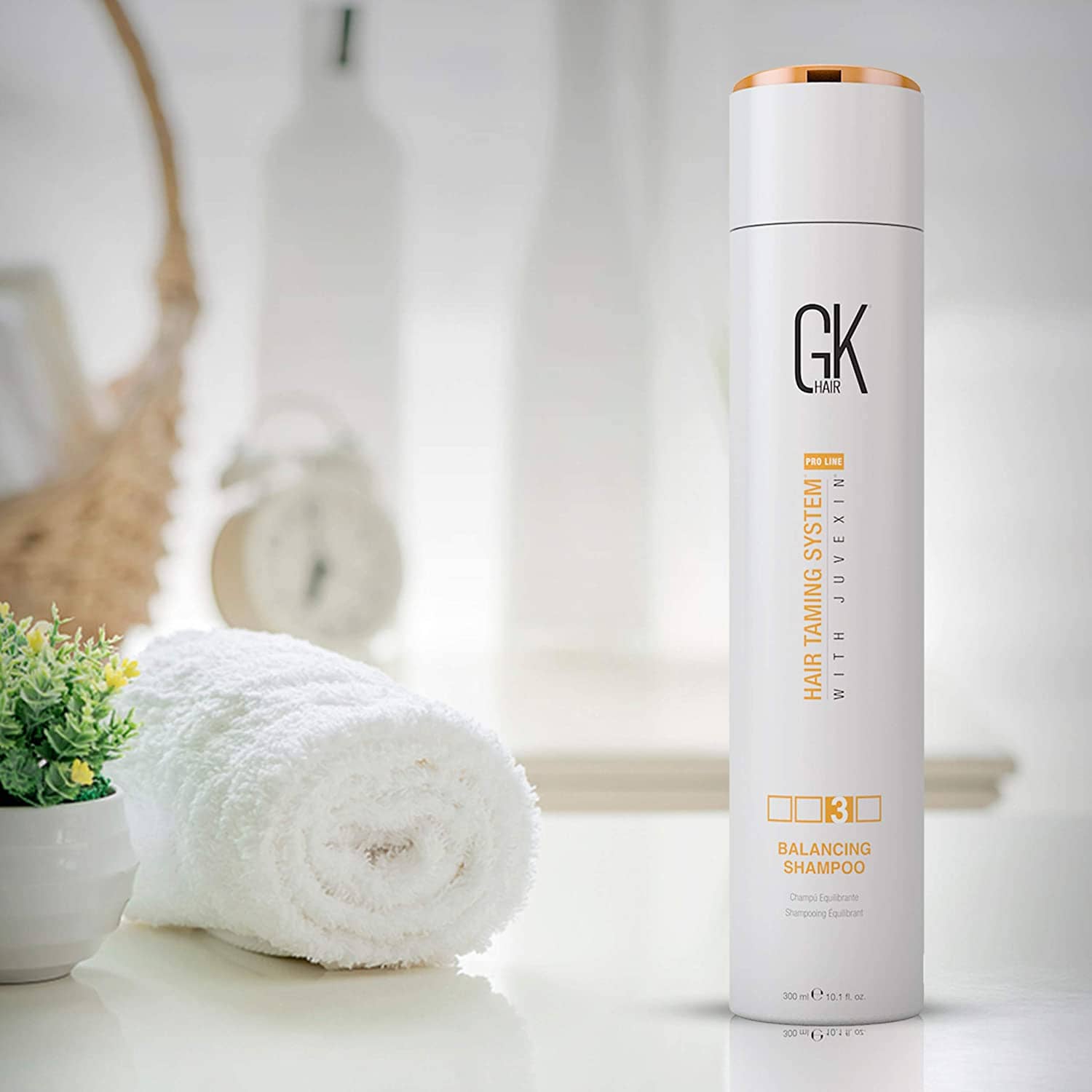 gk hair zestaw szampon odżywka nawilżająca 300ml global keratin juvexin