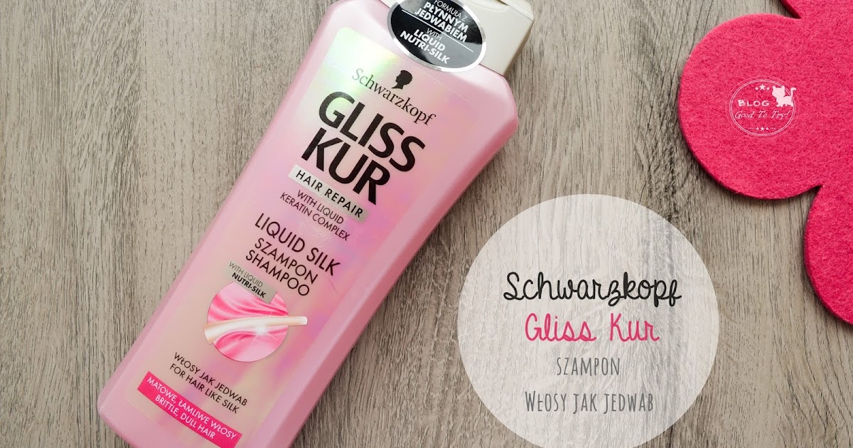 gliss kur hair repair szampon matowe łamliwe skłądniki