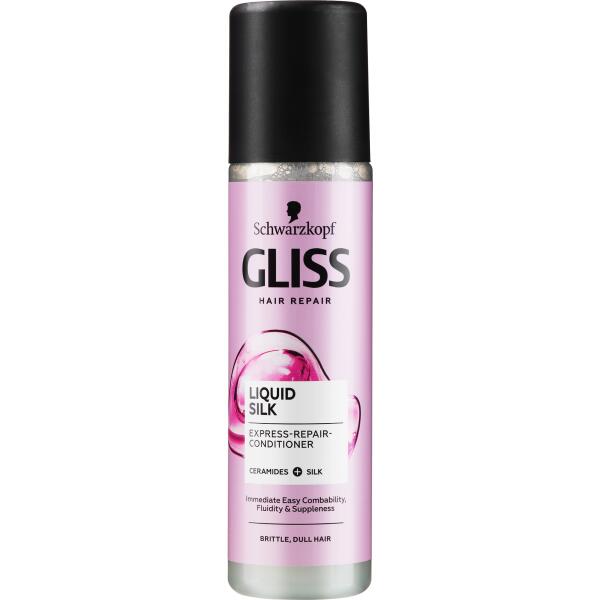 gliss kur liquid silk ekspresowa odżywka regenerująca do włosów wizaz