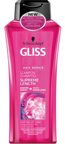 gliss kur szampon 250 ml supreme length