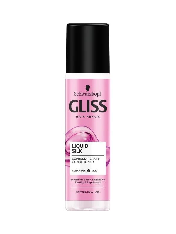 gliss kurliquid silk odżywka do włosów matowych i łamliwych