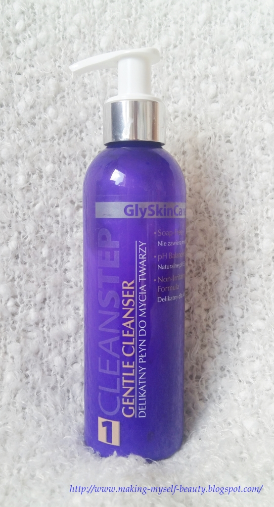 glyskincare cleanstep gentle cleanser delikatny płyn do mycia twarzy