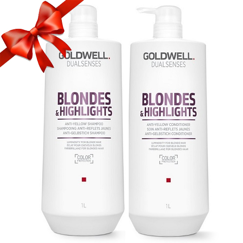 goldwell blondes szampon odżywka