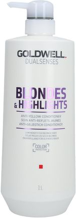 goldwell dualsenses blondes & highlights odżywka do włosów po balejażu