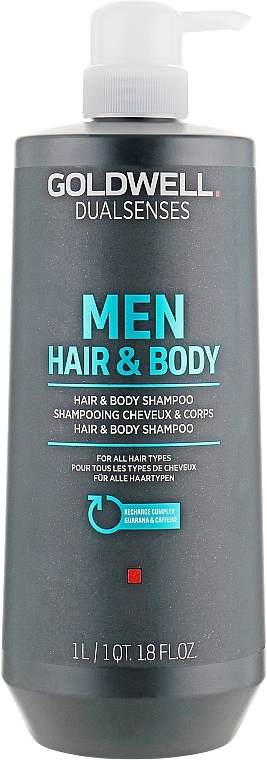 goldwell men hair&body szampon wizaz