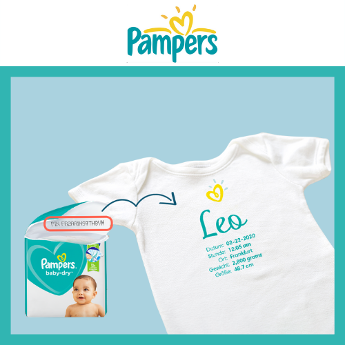 gratis shirt pampers