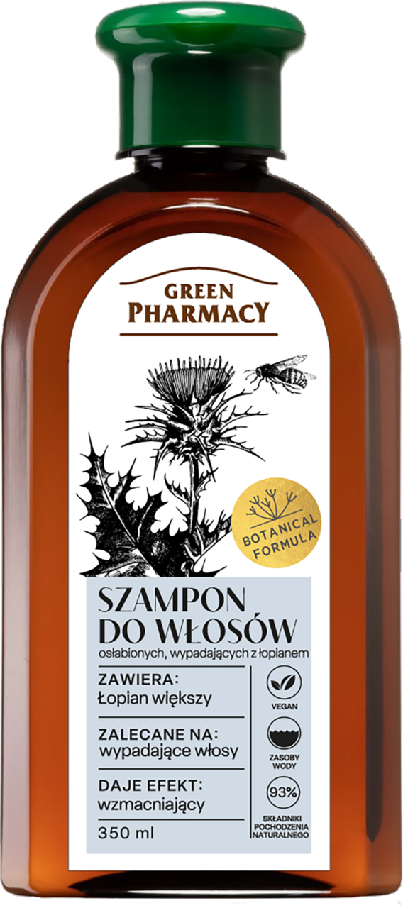 green pharmacy szampon do włosów wypadających