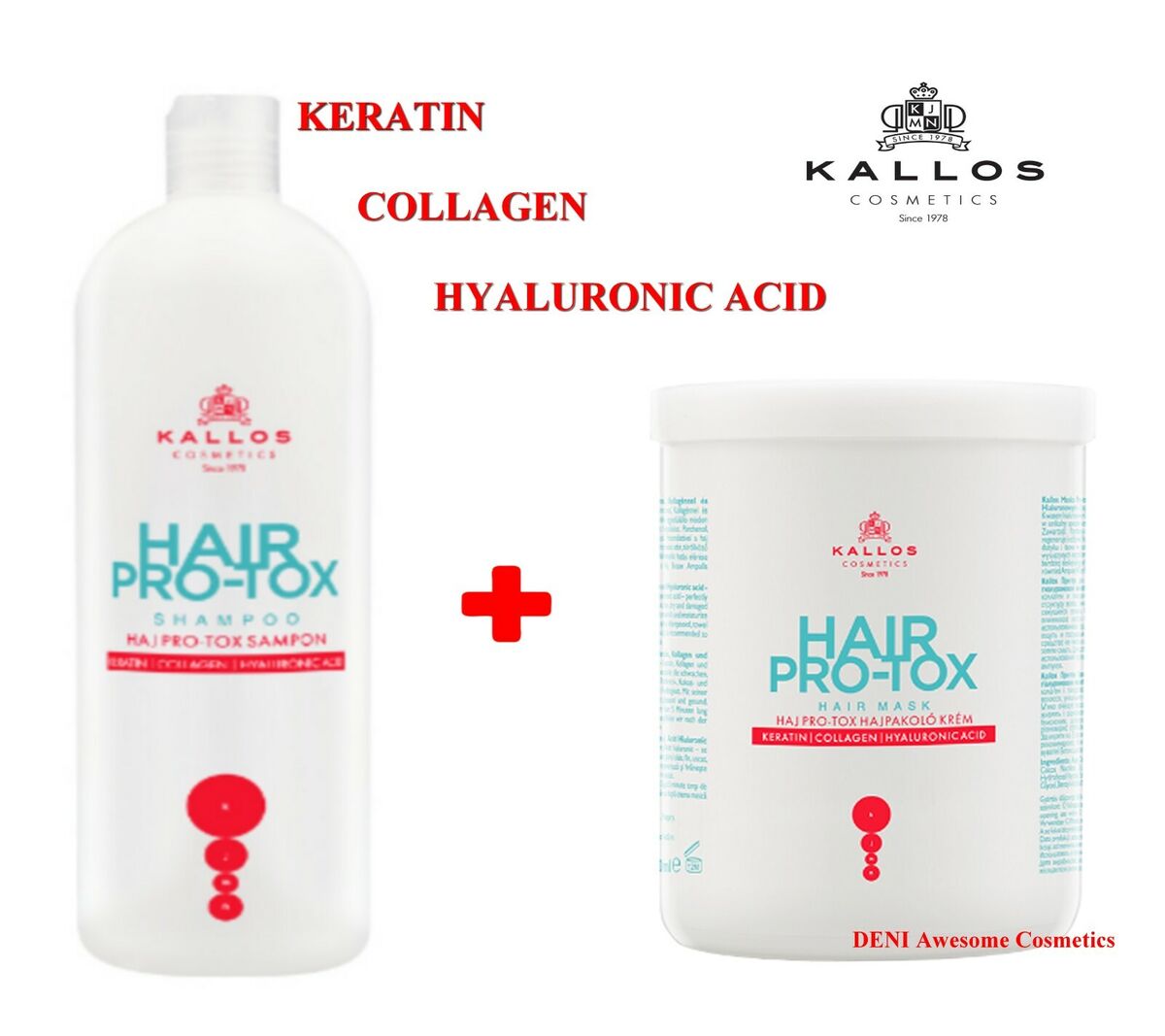 hair botox kallos szampon