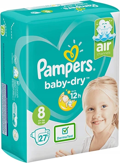 happy 4 pampers 27sztuk