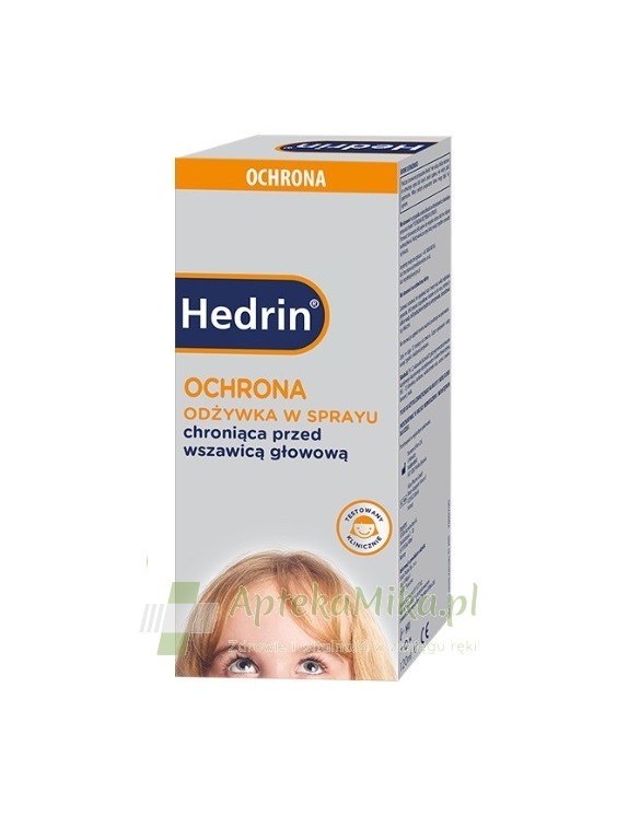 hedrin ochronna odżywka do włosów w sprayu 120ml