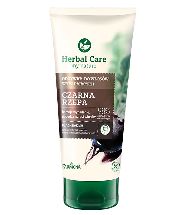 herbal care czarna rzepa szampon do włosów 3