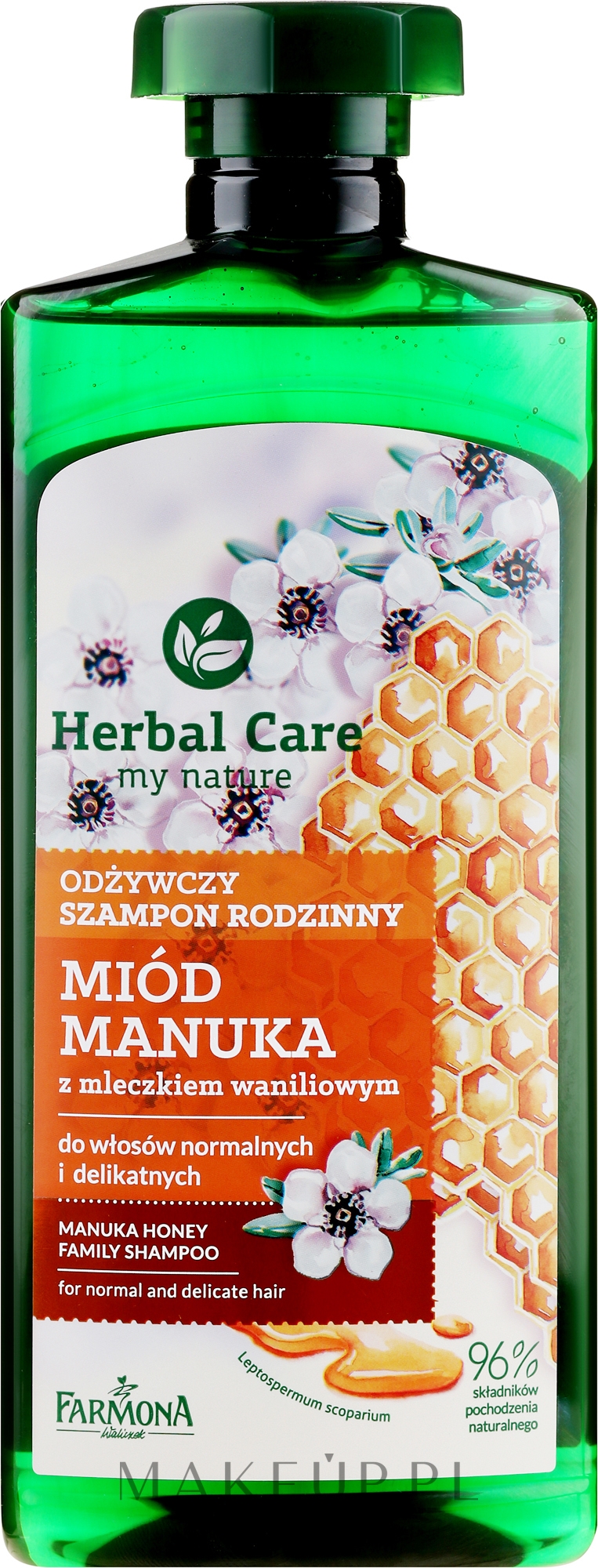 herbal care miód manuka szampon