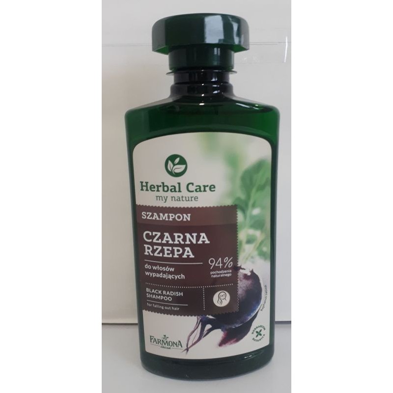 herbal care szampon czarna rzepa