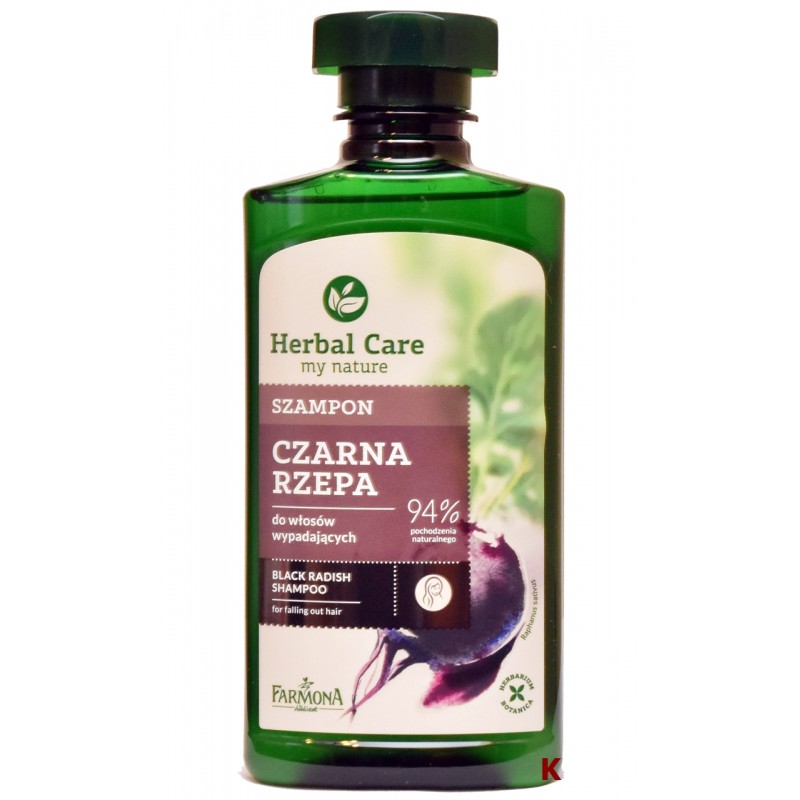 herbal care szampon czarna rzepa składniki