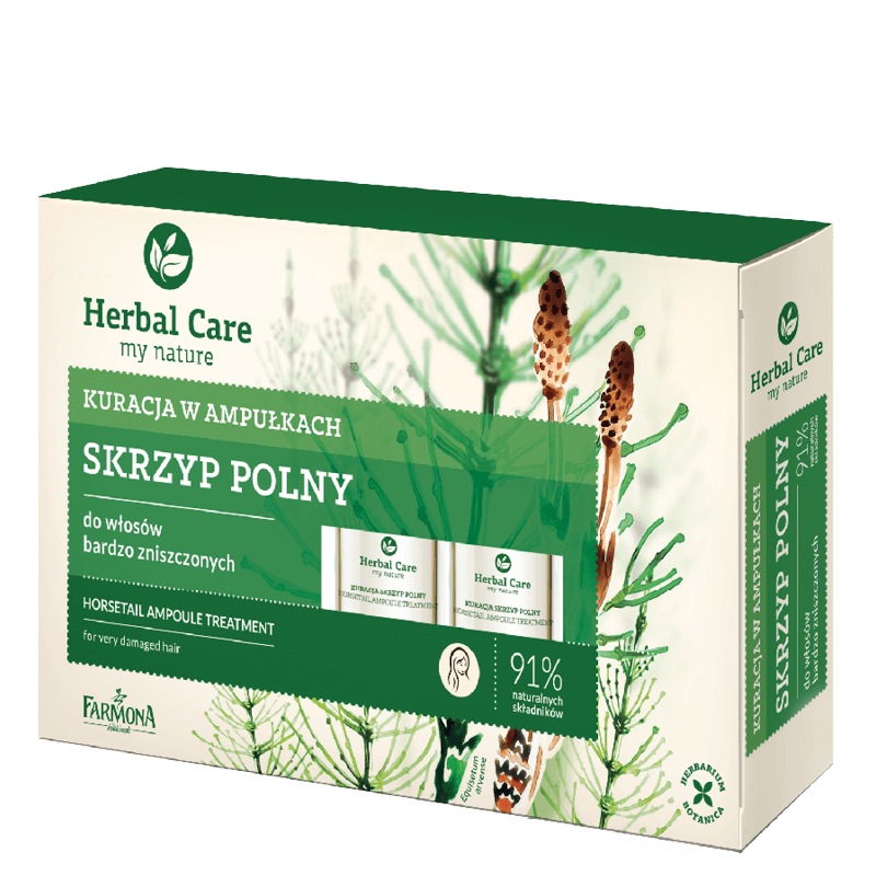 herbal care szampon ziołowy skrzyp polny i tatarak