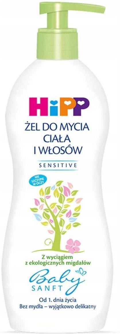 hipp szampon i żel w jednym