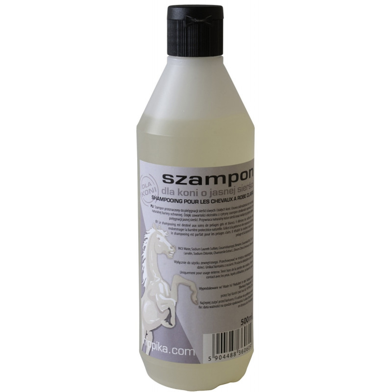 hippika szampon dla koni z jedwabiem 500ml