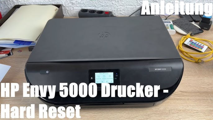 hp 7500a pampers reset